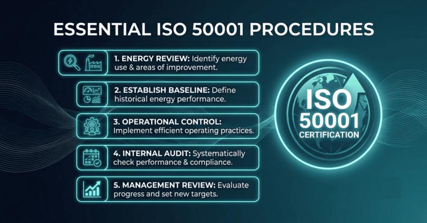 What Procedures Are Required for an ISO 50001 Energy Management System?
