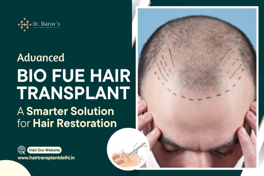 Advanced Bio FUE Hair Transplant: A Smarter Solution for Hair Restoration