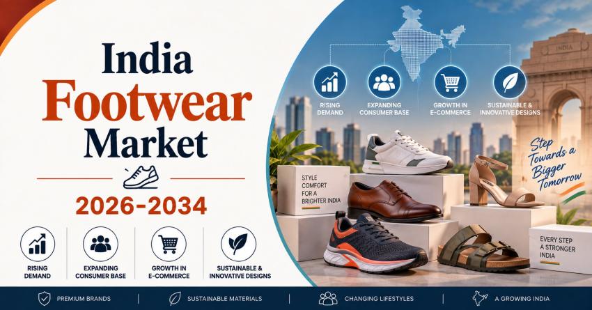 India Footwear Industry 2026–2034: Consumer Trends, Premiumization, E-Commerce & Analysis