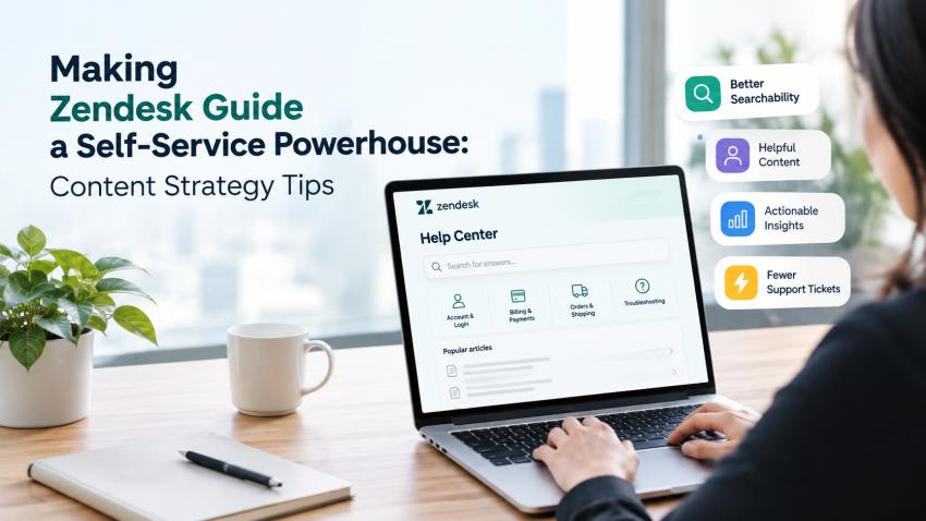 Making Zendesk Guide a Self-Service Powerhouse: Content Strategy Tips