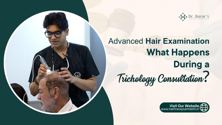 Advanced Hair Examination: What Happens During a Trichology Consultation?