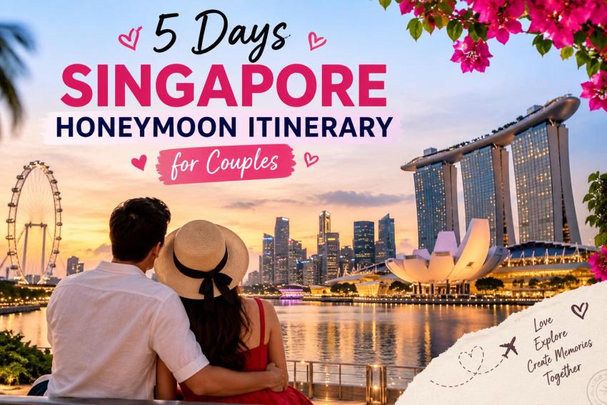 5 Days Singapore Honeymoon Itinerary for Couples