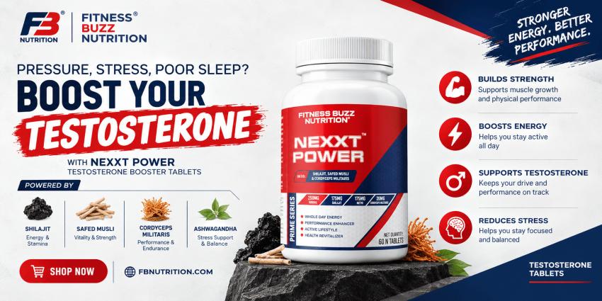 Why Lifters Buy Testosterone Tablets Online for Energy
