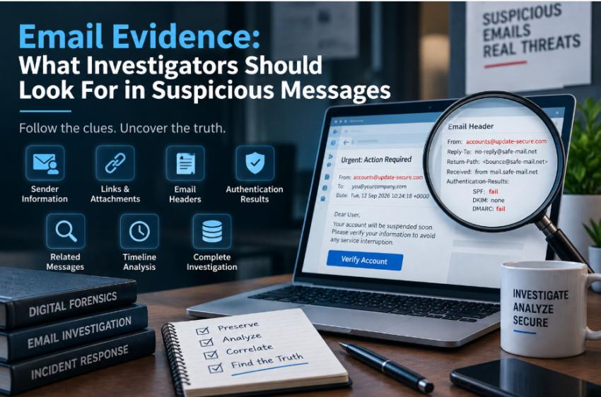 Email Evidence: What Investigators Should Look For in Suspicious Messages