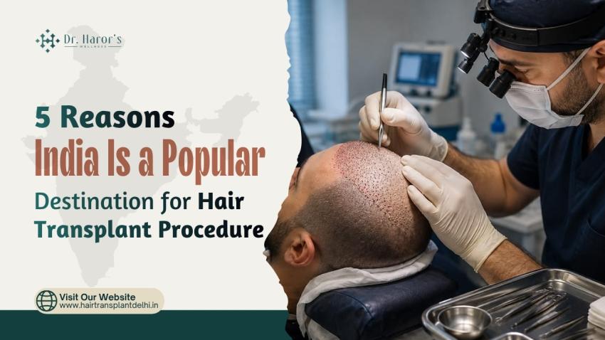 5 Reasons India Is a Popular Destination for Hair Transplant Procedure