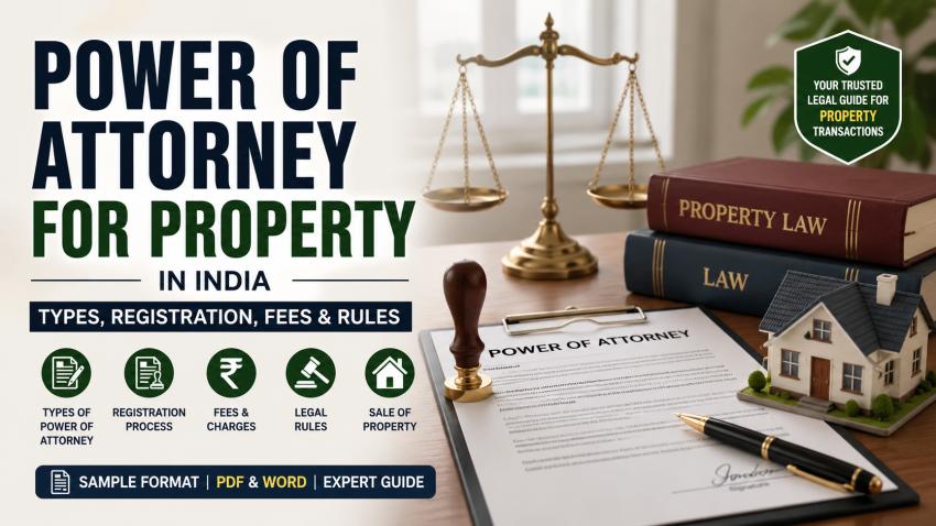 Power of Attorney (POA) in India: Meaning, Types, Process, Uses & Legal Importance