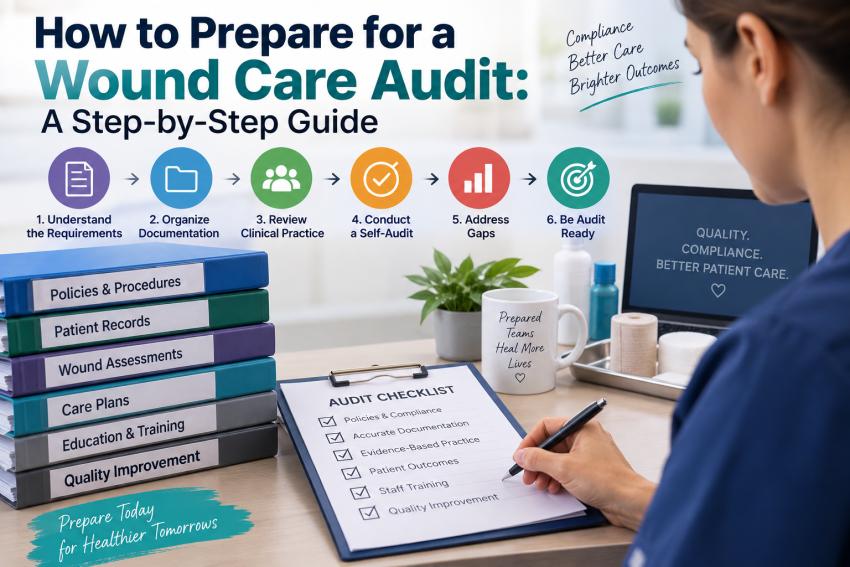 How to Prepare for a Wound Care Audit: A Step-by-Step Guide