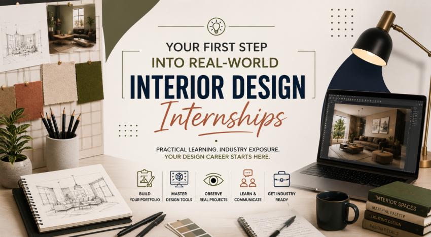 How Can Interior Design Students Prepare for Their First Internship?