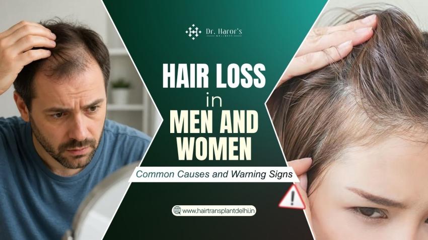 Hair Loss in Men and Women: Common Causes and Warning Signs