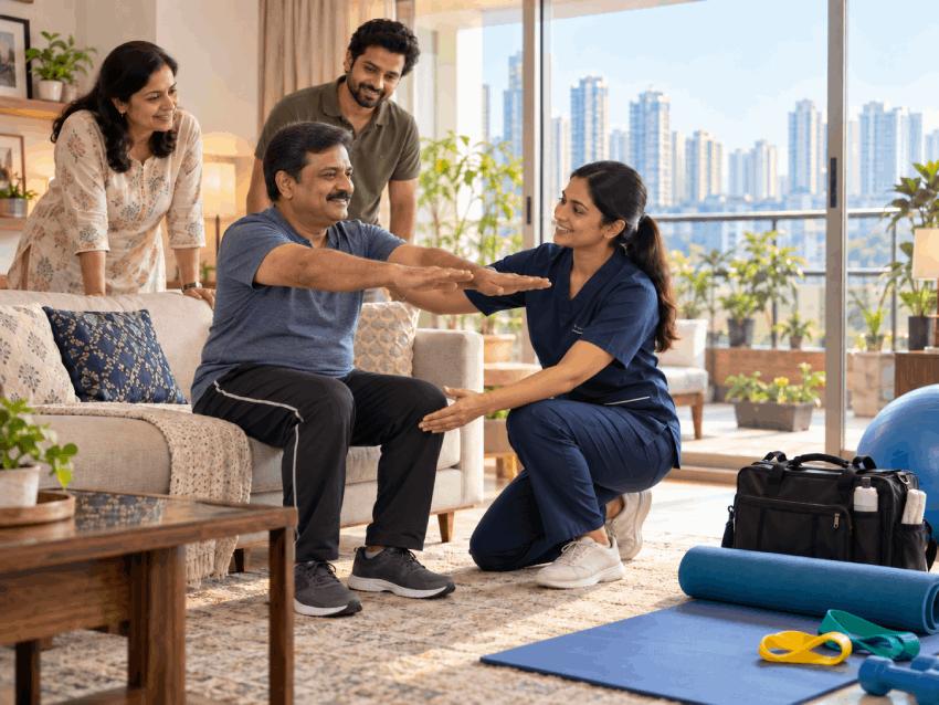 Noida Physiotherapy at Door Steps : What Families Should Know Before Booking