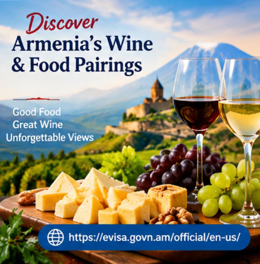 Apply Armenia Visa for a Food and Wine Journey