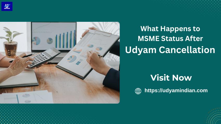 What Happens to MSME Status After Udyam Cancellation