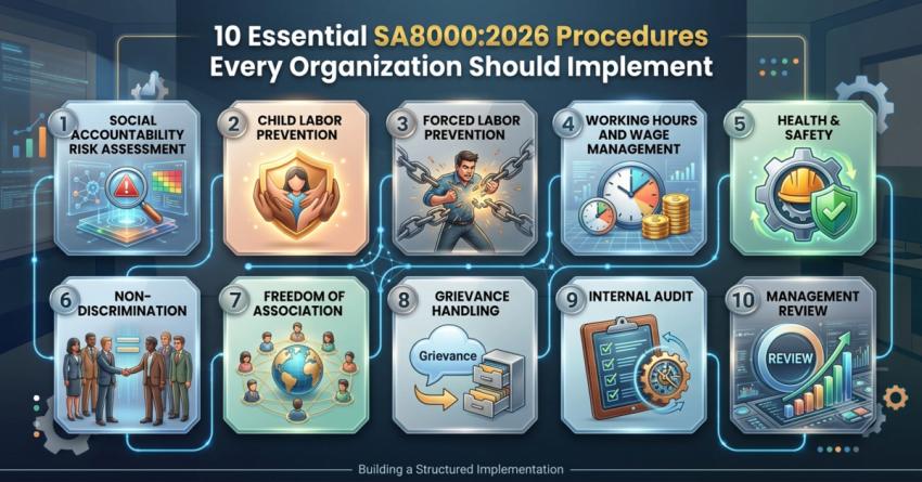 10 Essential SA8000:2026 Procedures Every Organization Should Implement
