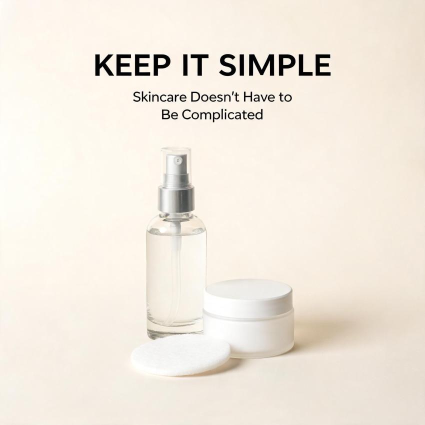 Keep It Simple: Skincare Doesn't Have to Be Complicated