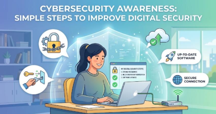 Cybersecurity Awareness: Simple Steps to Improve Digital Security
