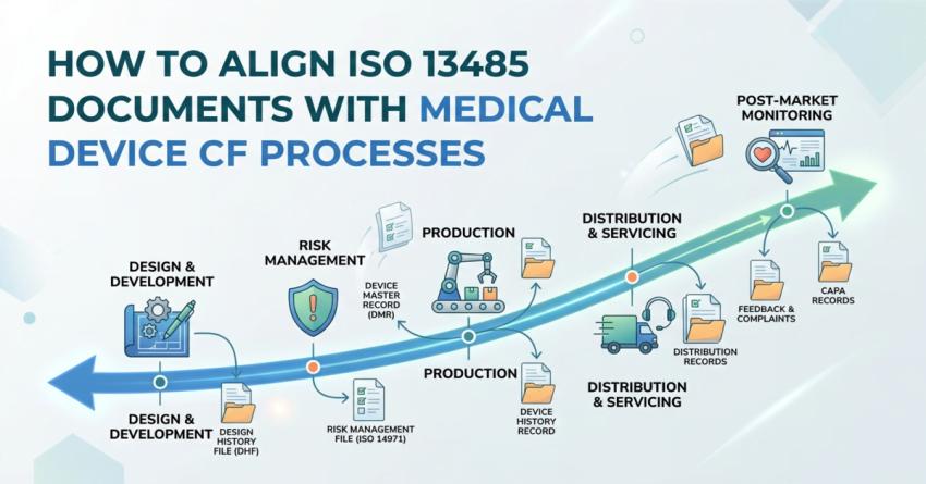 How to Align ISO 13485 Documents With Medical Device Lifecycle Processes