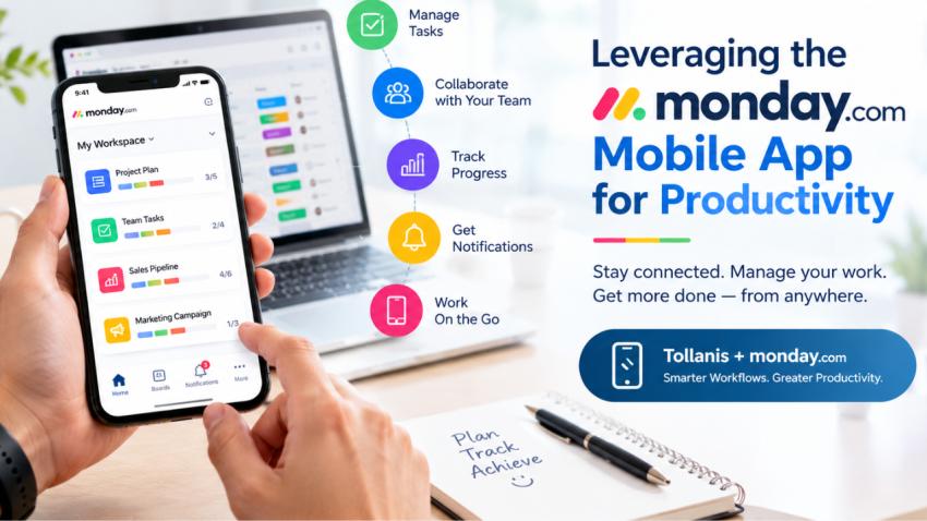 Leveraging the Monday Mobile App for Productivity