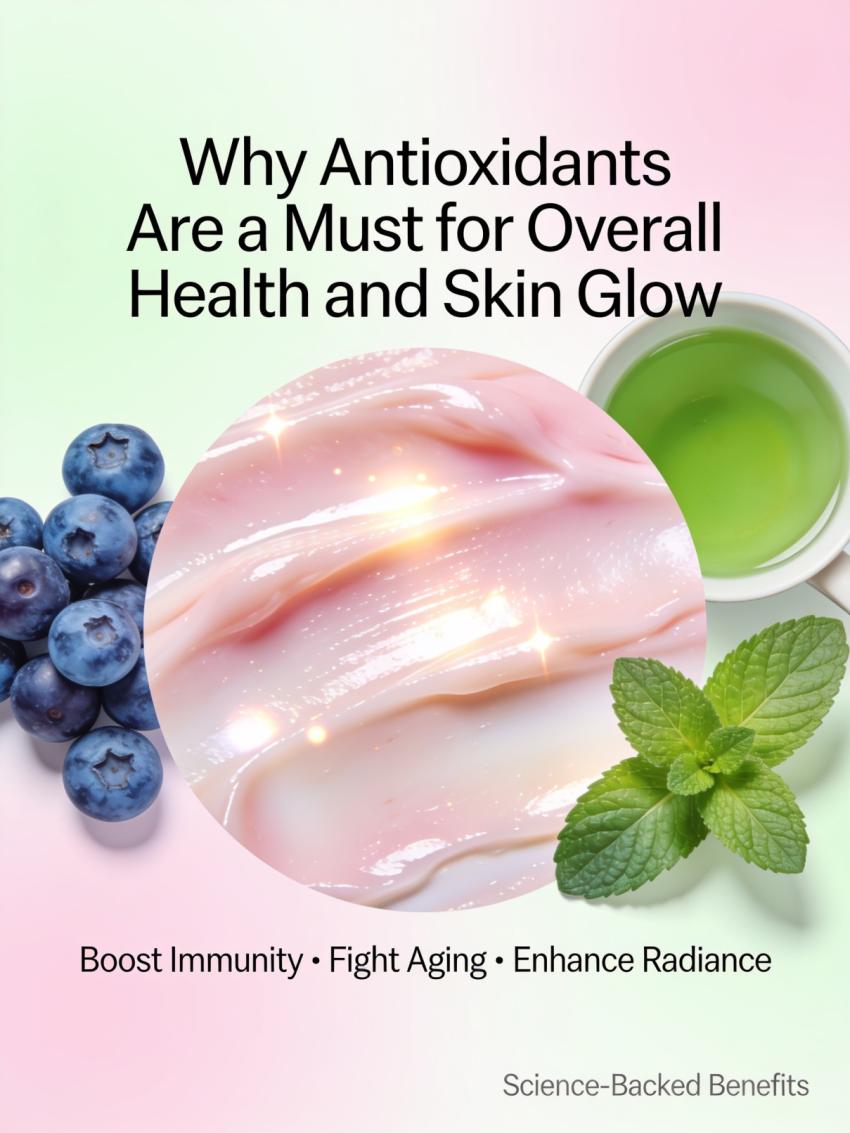 Why Antioxidants Are a Must for Overall Health and Skin Glow?