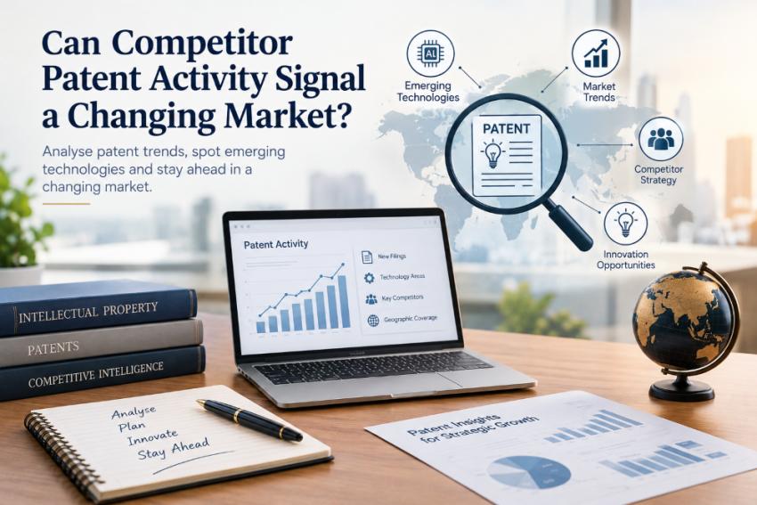 Can Competitor Patent Activity Signal a Changing Market?