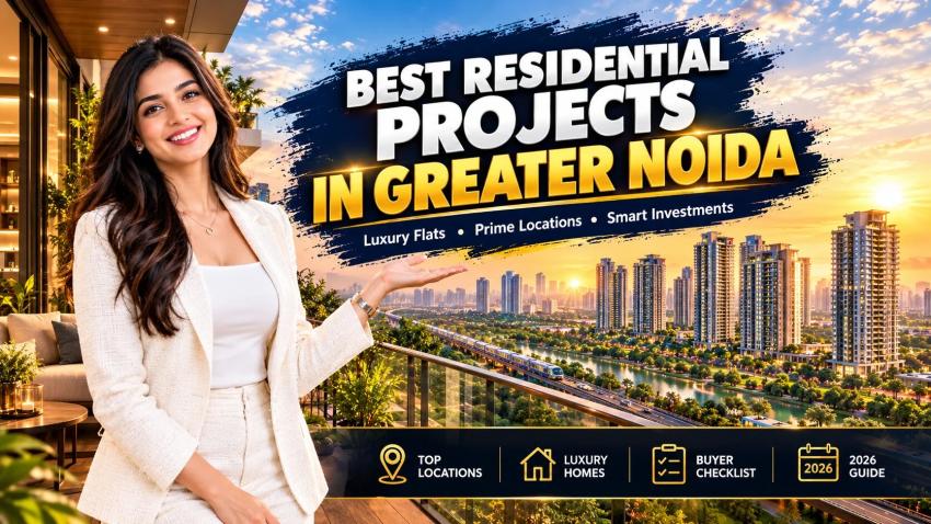Best Residential Projects in Greater Noida: Top Locations, Luxury Flats and Investment Opportunities