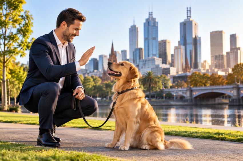 Melbourne Entrepreneurs Boost Business with Dog Obedience