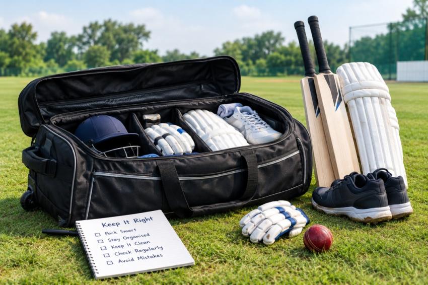 Common Cricket Kit Bag Mistakes Players Should Avoid