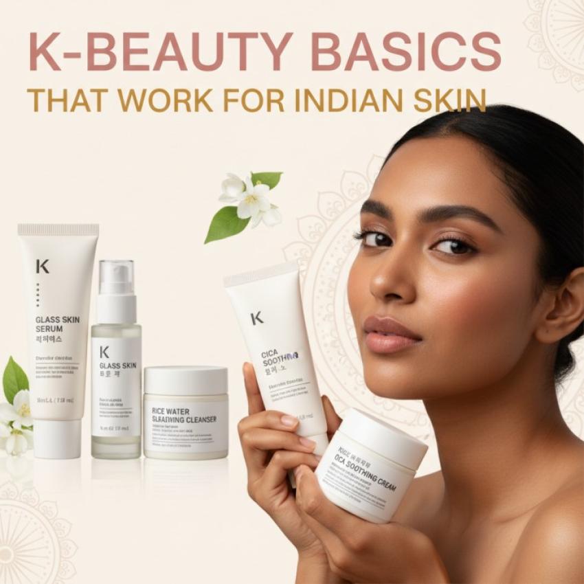 K-Beauty Basics That Work for Indian Skin