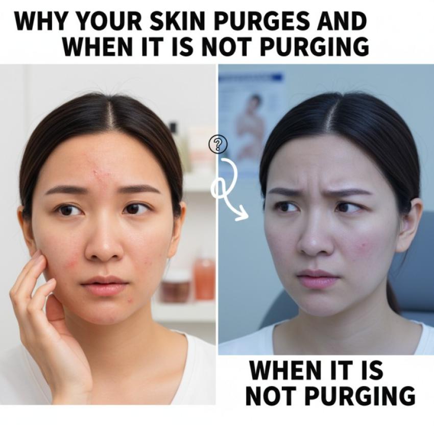 Why Your Skin Purges and When It Is Not Purging