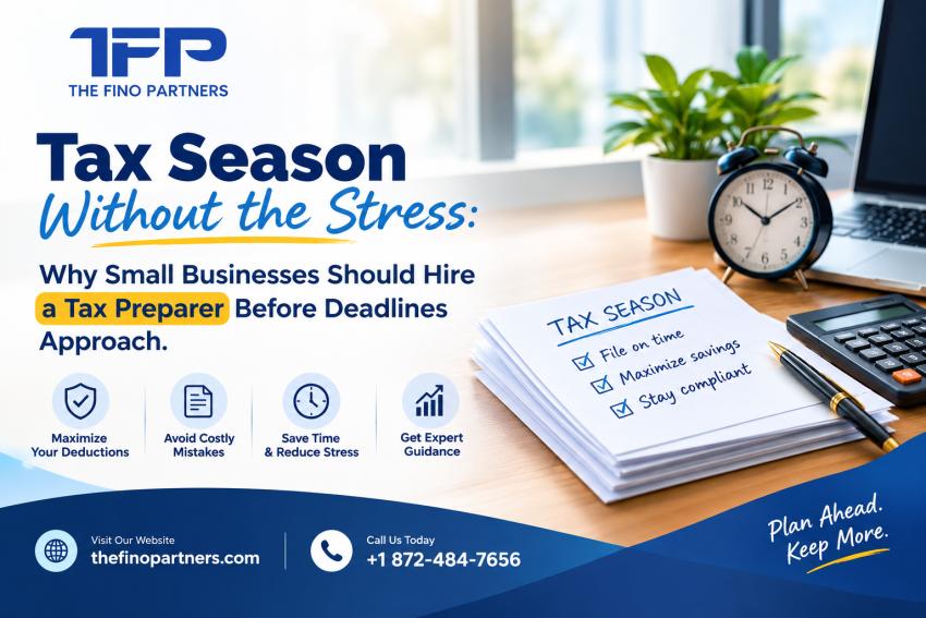 Tax Season Without Stress: Why Small Businesses Should Hire a Tax Preparer Before Deadlines Arrive